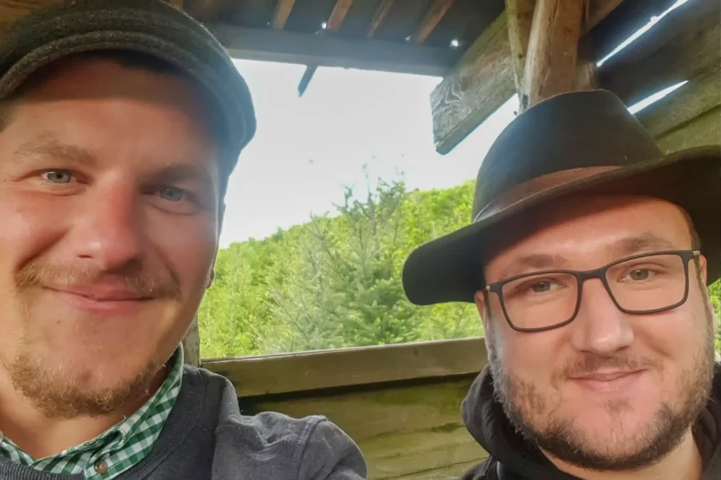 Die Forstify-Gründer Marco Hartmann und Christian Kaulich